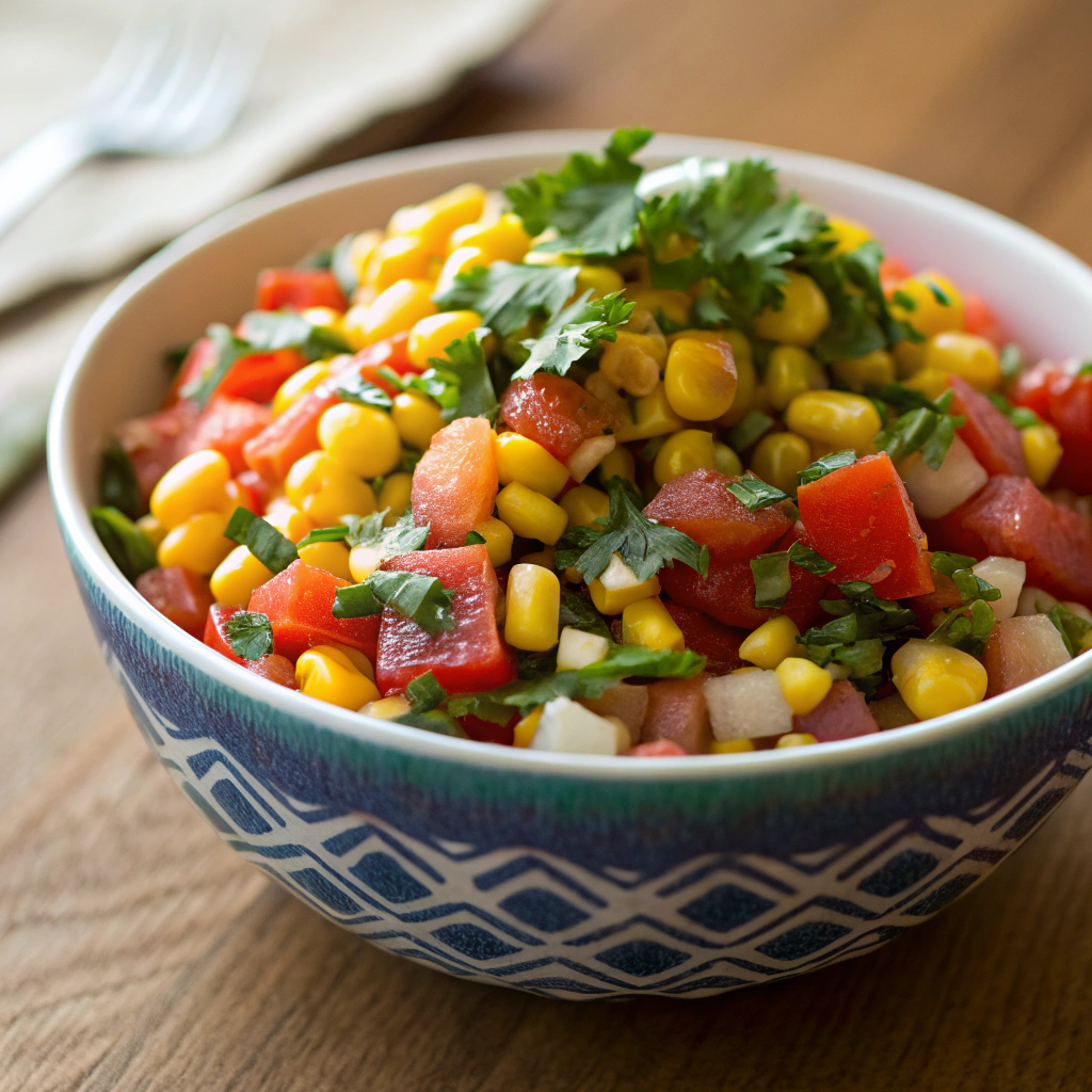 Corn & Tomato Salsa Recipe