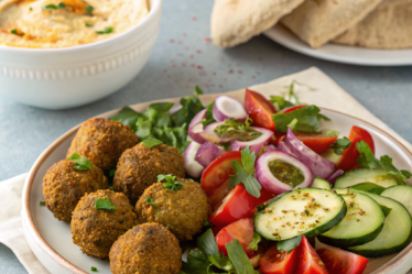 Flavorful Falafel Plate