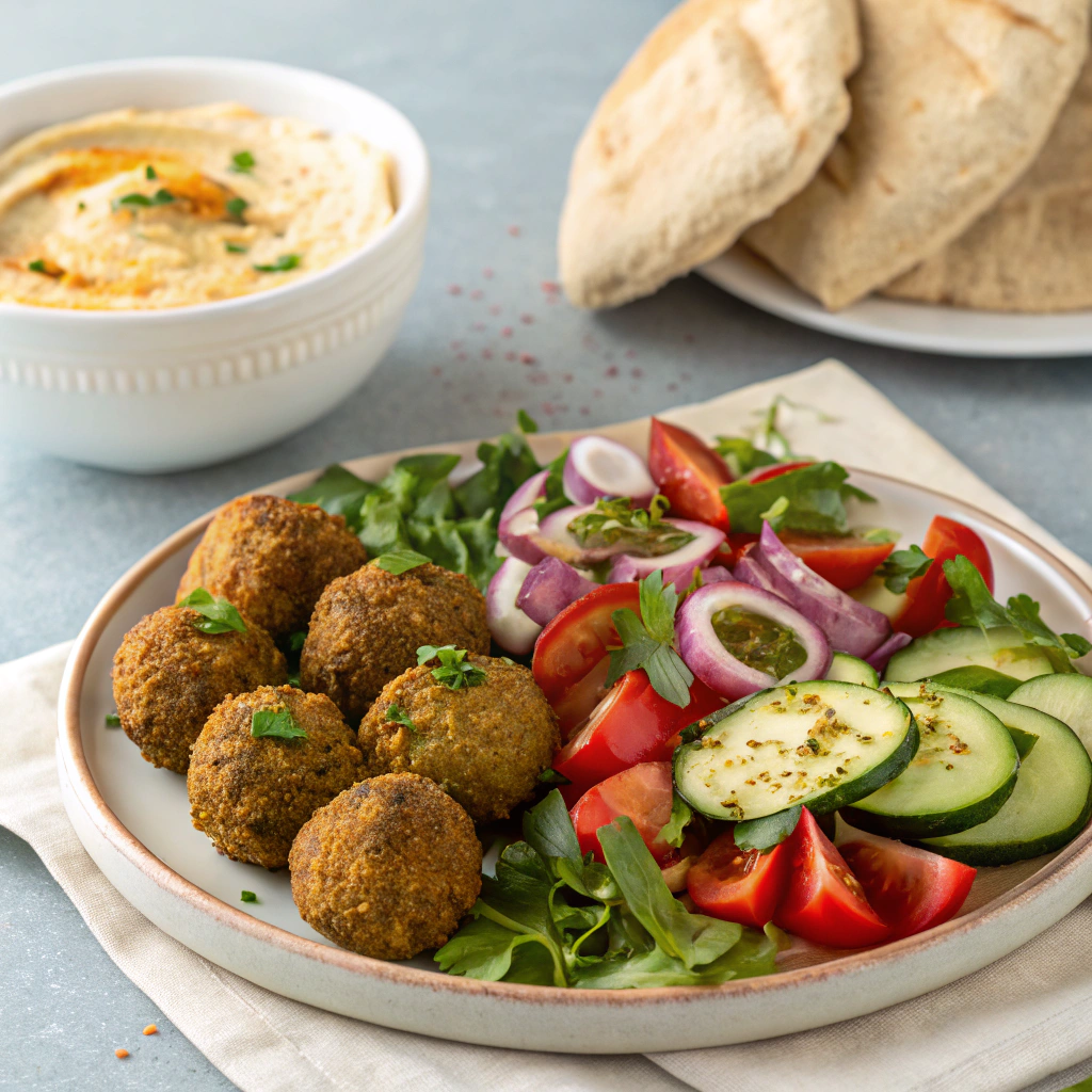 Flavorful Falafel Plate