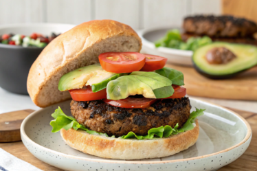 Black Bean Chipotle Burger