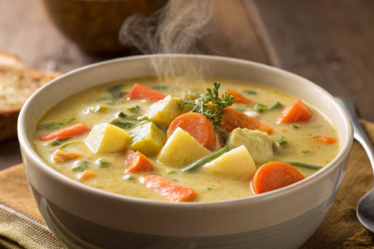 Creamy Vegetable Soup (Vegan)