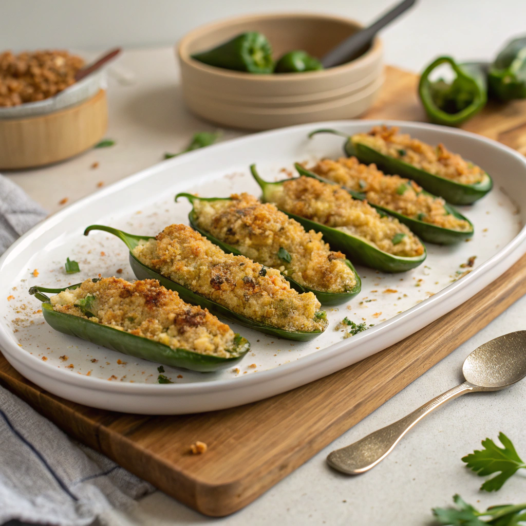 Vegan Jalapeno Poppers