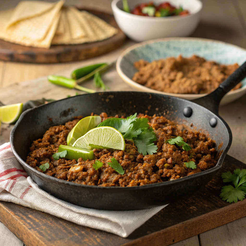 Lentil Walnut Taco Meat