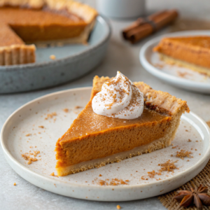 Vegan Pumpkin Pie Recipe