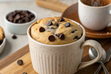 Chocolate Chip Mug Cake (Vegan)