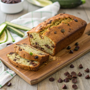 Chocolate Chip Zucchini Bread (Vegan)