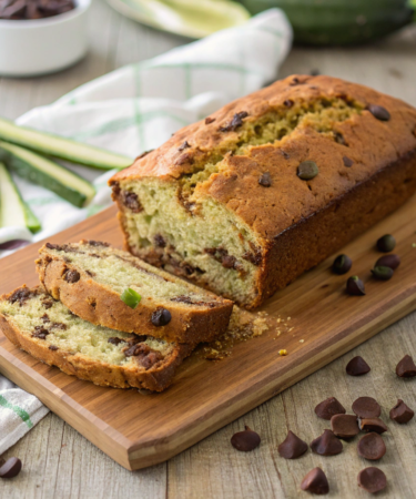 Chocolate Chip Zucchini Bread (Vegan)