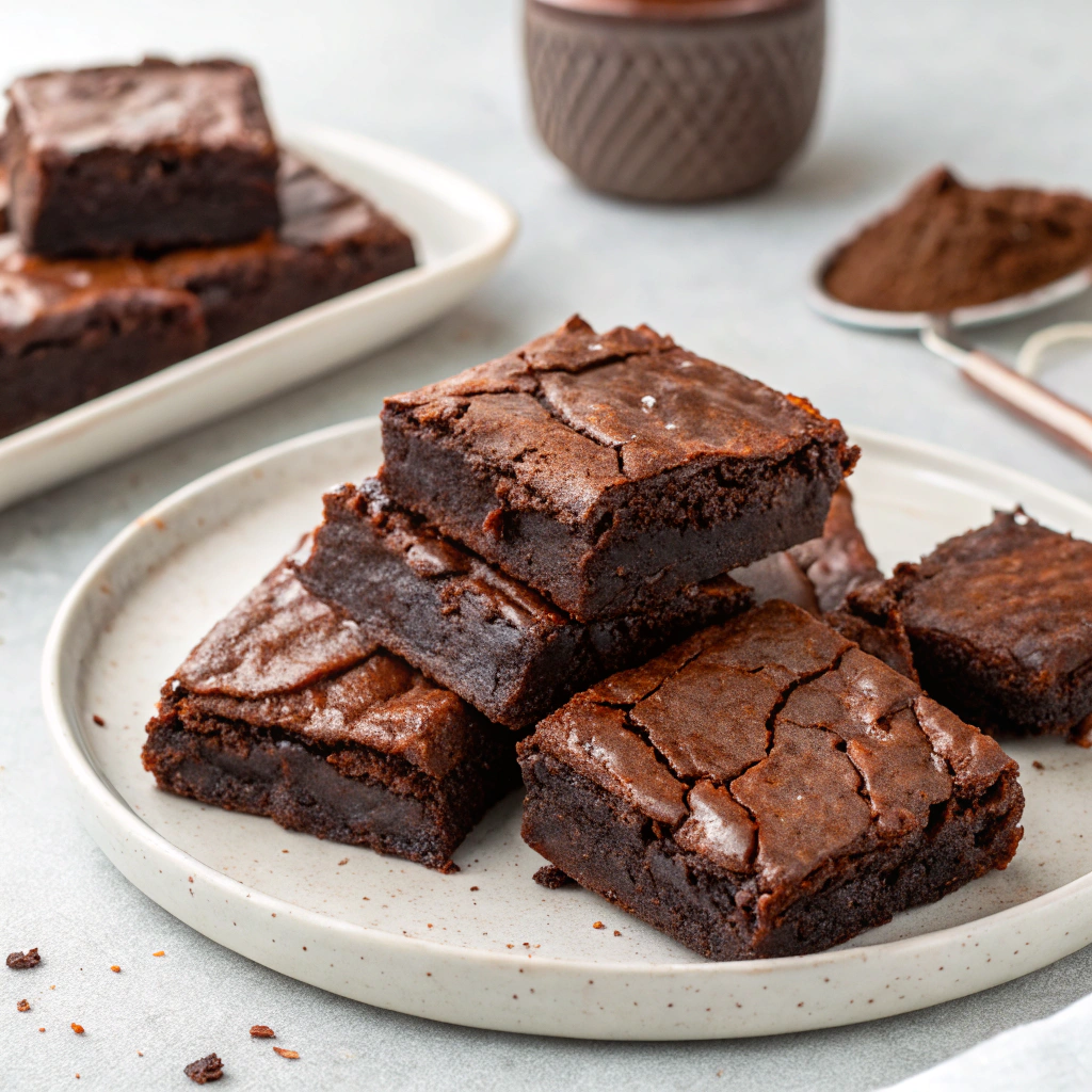 Vegan Fudgy Brownie Recipe