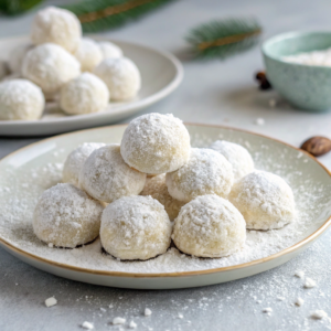 Snowball Cookies (Vegan)