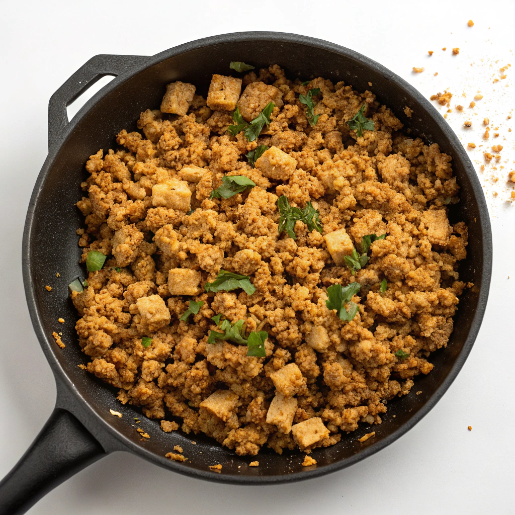 Meaty Tofu Crumble Recipe