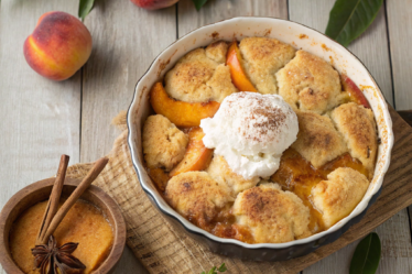 Vegan Peach Cobbler Recipe