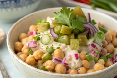 Chickpea Tuna Salad