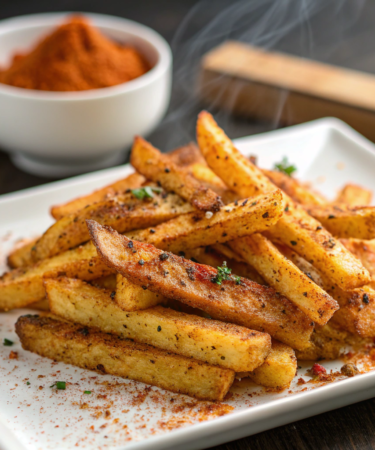 Spicy Air Fryer French Fries