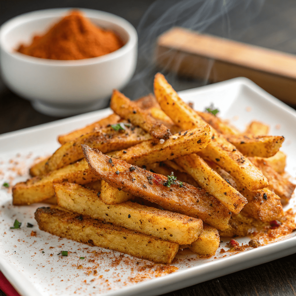 Spicy Air Fryer French Fries