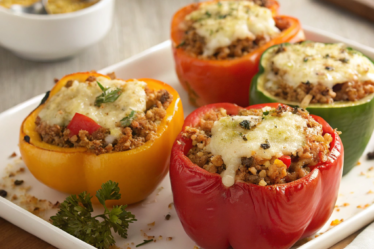 Quinoa Stuffed Bell Peppers