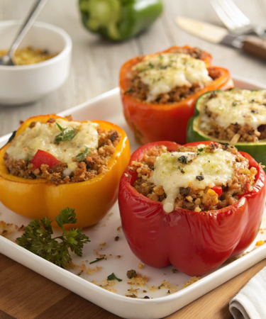 Quinoa Stuffed Bell Peppers