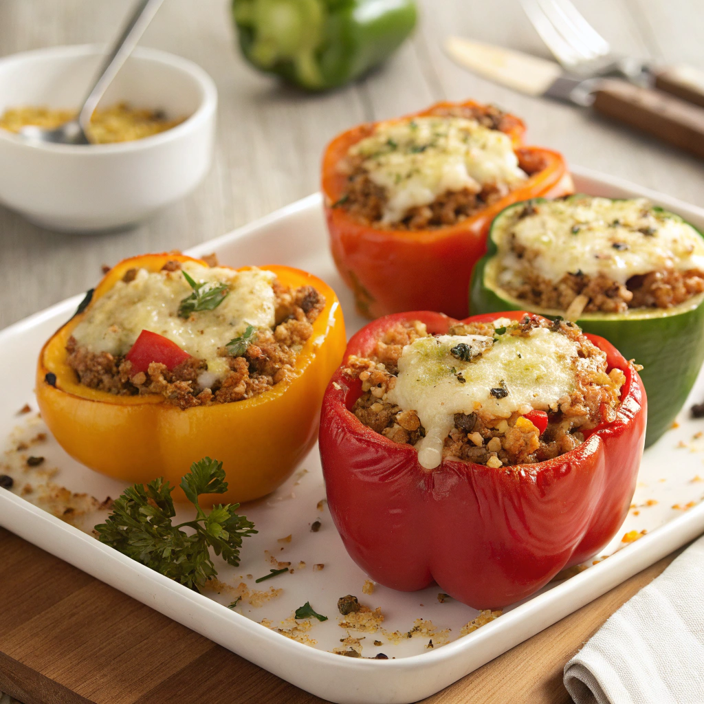 Quinoa Stuffed Bell Peppers