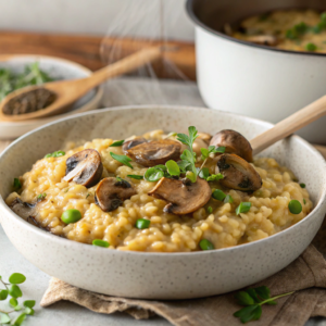 Creamy Vegetable Risotto (Vegan)