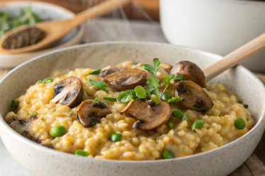 Creamy Vegetable Risotto (Vegan)