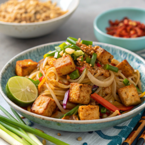 Savory & Spicy Vegan Pad Thai