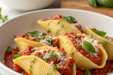 Stuffed Ricotta Shells (Vegan)